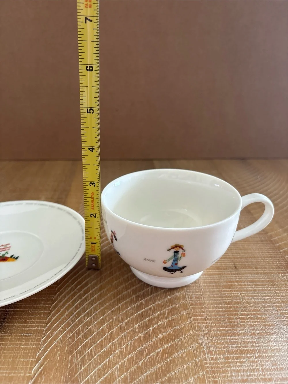 Anne Of Green Gables Canadian World Tea Cup And Saucer Japan